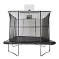 thumbnail image 3 of JumpKing 10'x15' Rectangle Trampoline with 2 Powder Coated Basketball Hoops & Breakaway Rim and Ladder- Large Recreational Trampoline for Kids and Adults with Enclosure Net, 3 of 9