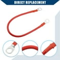 thumbnail image 4 of Cable del inversor de batería de cobre / Cable terminal de batería de 8 AWG de 3/8 pulgadas universal para automóvil, vehículo, casa rodante / Cobre puro duradero de 1 pie / 1 pieza roja, 4 of 7