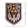 thumbnail image 3 of Wind Waker Shield | 17" Wooden Link Costume Accessory | Zelda Cosplay Prop for Teens Adults | AllTru2U, 3 of 4