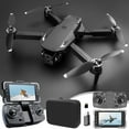 thumbnail image 2 of Boys Gifts Age 8-10, 1080P Drone with Foldable Remote Control with 4.3Inch Screen Brushless Motor Drones 2.4G Rc Quadcopter Gifts for Kids Adults, Black, One Size, 2 of 9