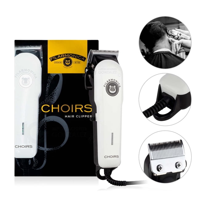 Máquina Corta Pelo Filarmonica® Choirs Clipper Barber diseño ergonómico