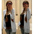 thumbnail image 4 of a.Jesdani Cardigans for Women Classic Casual Lightweight Ribbed Knit Cardigan Sweaters with Pockets S-XXL, 4 of 17