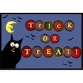 thumbnail image 1 of Carolines Treasures PJC1073JMAT Bonbons et Sort Kitty Halloween Tapis Intérieur et Extérieur - 24 x 36 Po, 1 of 4