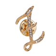thumbnail image 2 of Hyasfey Badge Pin Shiny Rhinestones High Gloss Geometric Personality Dress Up Jewelry 26 English Letters Lapel Pin Women Jewelry, 2 of 8