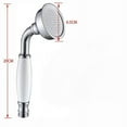 thumbnail image 3 of Bathroom Classical Shower Head, Traditional Telephone Style Handheld Shower, Retro Ceramic Handle Hand Showe Rain Sprayer Showers With 1.5m Hose (chro, 3 of 4