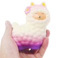 thumbnail image 2 of Antistress Sheep Alpaca Squishy Super Slow Rising Scented Stress Reliever Toys @bugu, 2 of 3