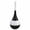 A, variant on 1 PCS Elegant Toilet Brush Set, Toilet Brush and Holder Set, Brushed Nickel Modern Bathroom Brush with Anti-Splash Shield 360° Cleaning, ABS Plastic Rust-Proof Waterproof Toilet Bowl Cleaner