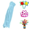 thumbnail image 3 of 100 Pieces Pipe Cleaners Candy Color Pipe Cleaners Set For Pipe Cleaners DIY Arts Crafts Decorations Pipe Cleaners, 3 of 5