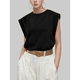 thumbnail image 5 of Camiseta Sin Mangas Informal de Verano para Mujer, Color Negro, Talla L, 5 of 9