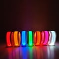 thumbnail image 3 of Pulsera luminosa LED recargable por USB, pulsera luminosa de fibra óptica, pulsera flash, accesorios para conciertos y carreras al aire libre, 3 of 3
