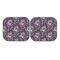 thumbnail image 7 of Xecao Snake And Floral for Foldable Car Sun Shades (2-Pack) offer sun protection with an easy-fold design for convenient windshield shading., 7 of 7
