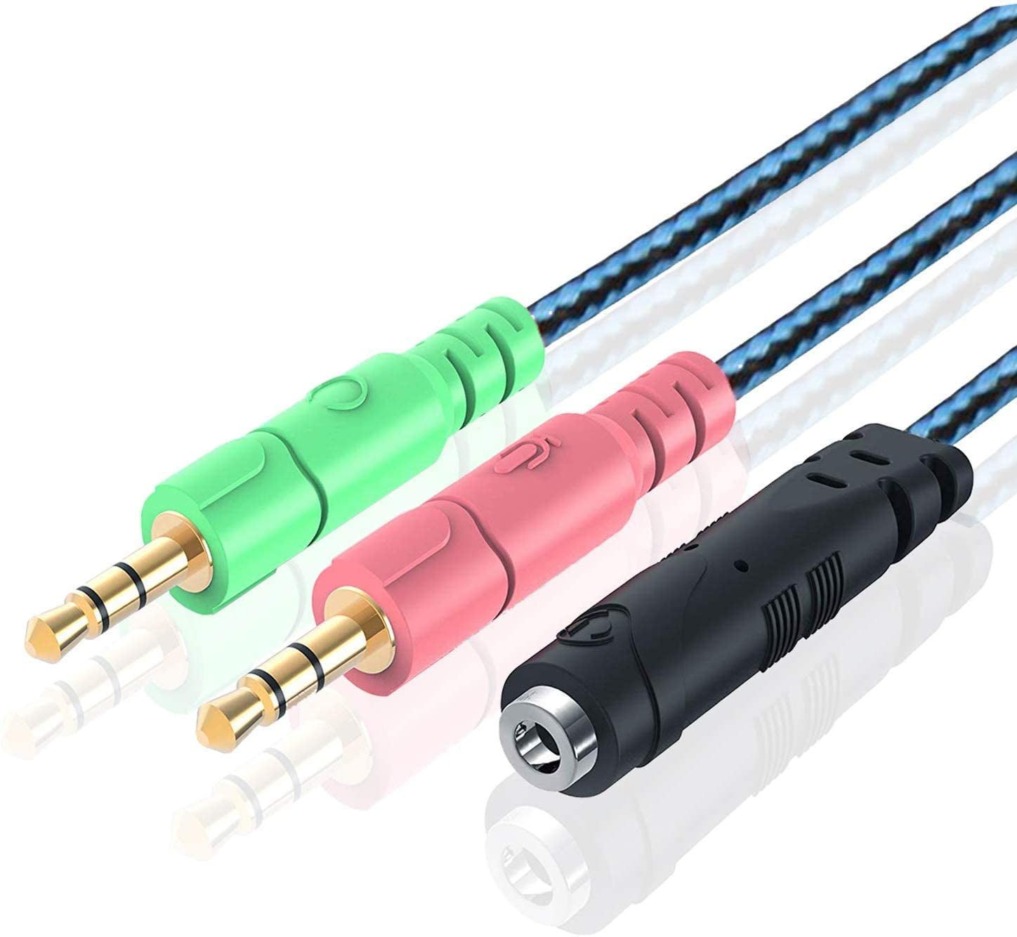 Rhungift Headset Adapter, 3.5mm Jack 