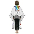 thumbnail image 7 of ZICANCN Hair Cutting Cape for Adults-LGBT Pride Rainbow Cape Salon Barber Cape for Hair Stylist Shampoo Capes Waterproof, 55x66 Inch, 7 of 7
