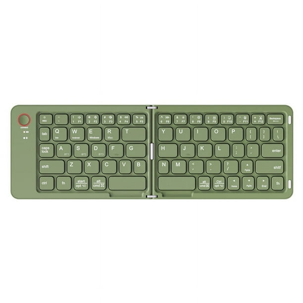 Teclado Plegable Inalámbrico Bluetooth Portátil Tablet Teléfono Móvil Teclado Portátil Accesorios de Computadora