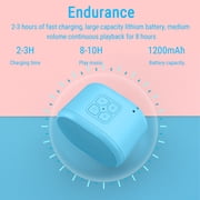 Latrodar Mini Portable Bluetooth Speaker, High-Definition Well-Made luetooth/TF/AUX/USB) Blue Home Stuff