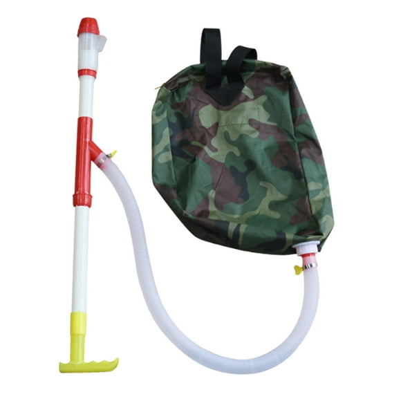 DYNWAVECA Fertilizer Spreader Agricultural Manure Application Efficient with Backpack Multipurpose Fertilizing Tool for Corn Topdressing Single PVC Tube
