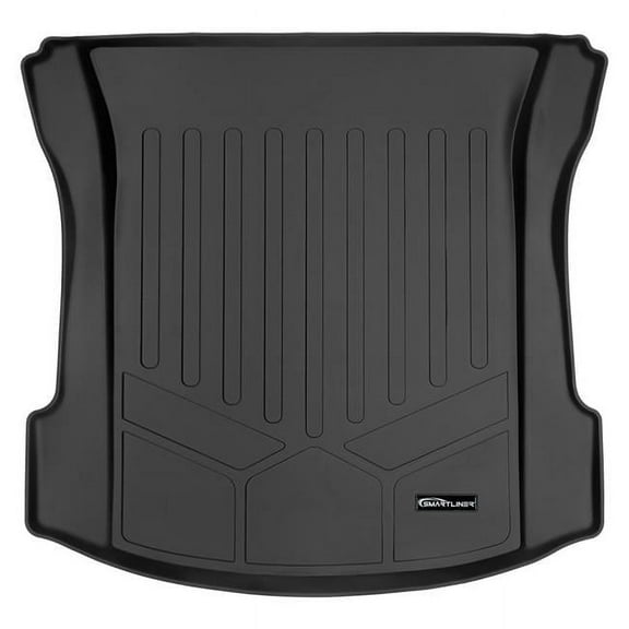 Smartliner  All Weather Custom Fit Cargo Liner Floor Mat for 2017-2021 Tesla Model 3, Black