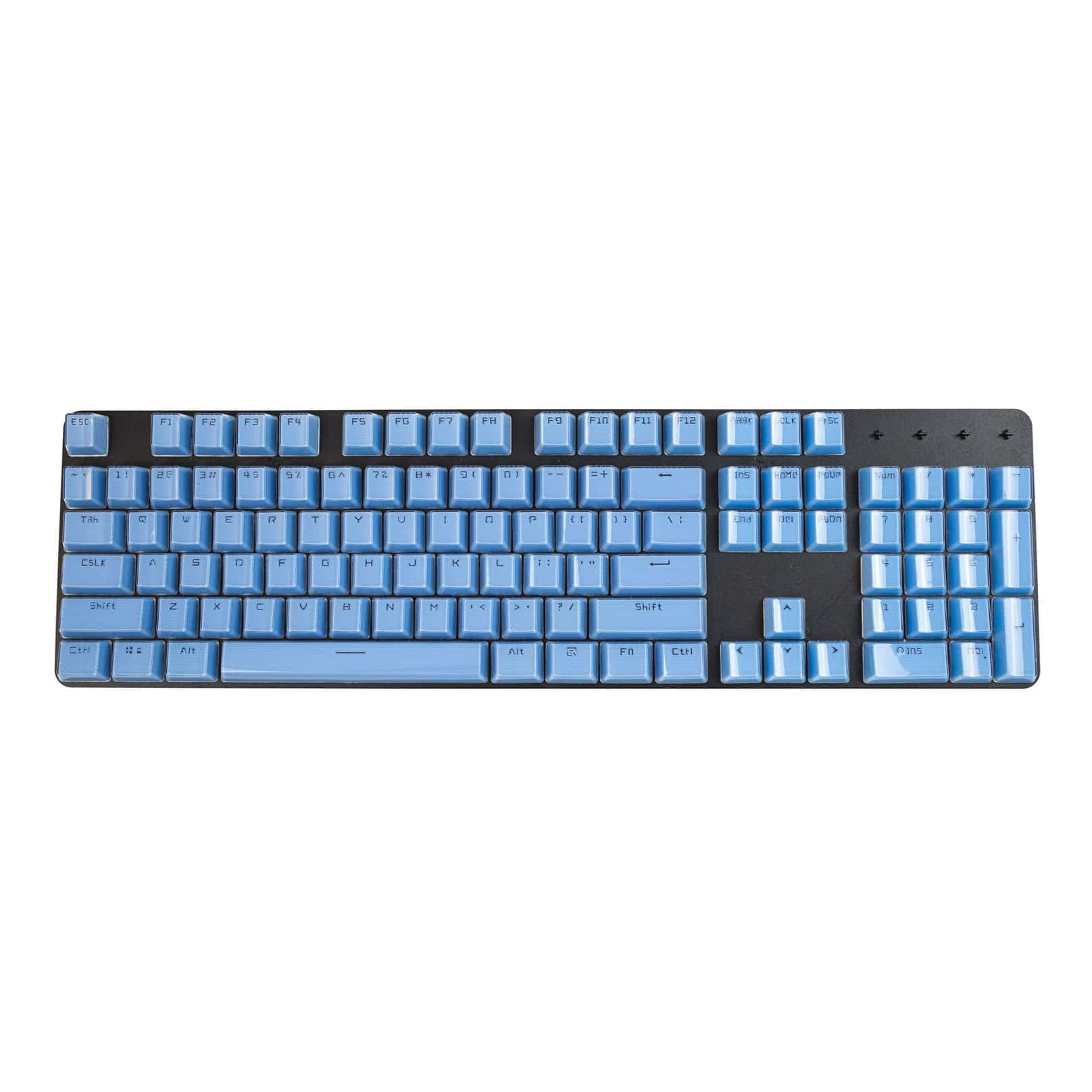 Acrylic Honeycomb Keycaps - Blue
