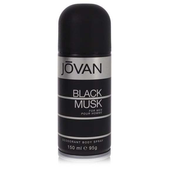 Jovan Black Musk by Jovan for Men - 5 oz Deodorant Body Spray