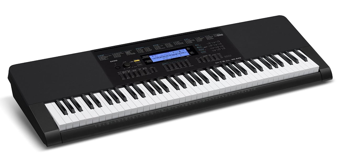 Casio WK245 76Key Workstation MIDI Keyboard Walmart Canada