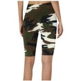 thumbnail image 2 of Xysaqa Shorts for Women, Women's Camouflage Workout Gym Running Shorts Comfy Yoga Leggings for Women High Waist Beach Shorts Plus Size 2X 3X 4X 5X, 2 of 3