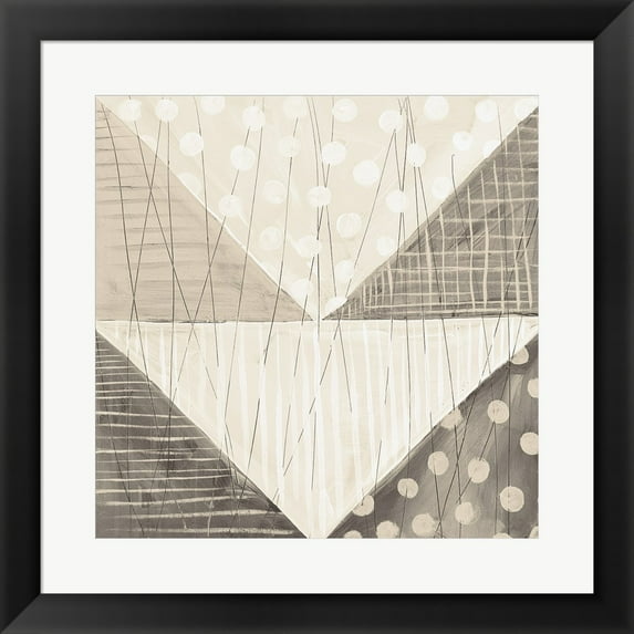 Great Art Now Modern Americana IX Neutral by Melissa Averinos Framed Wall Art 20"W x 20"H