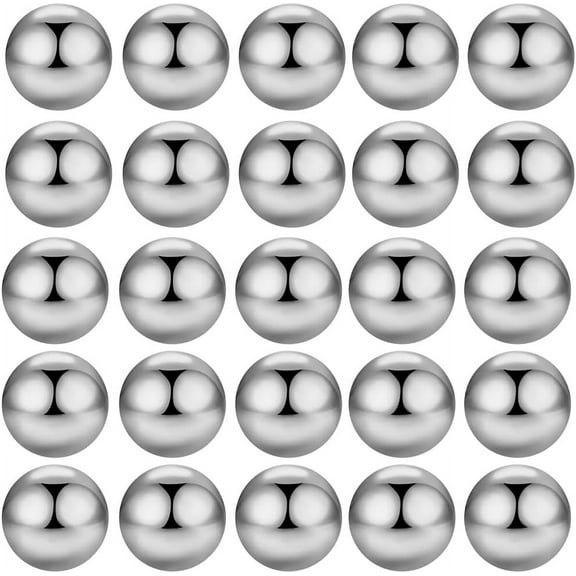 1 Box 30Pcs Precision Balls 304 Stainless Steel 8mm/0.31inch Diameter Solid Bearing Ball G100