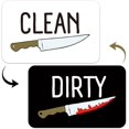 thumbnail image 1 of shiyou-Killer Magnet Dishwasher Magnet Dirty Clean, Killer Show Fans Funny Clean Dirty Magnet Sign Indicator, Universal Dirty Clean Refrigerator Magnet Indicator for Kitchen Organization, 1 of 4