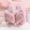 Pink, variant on Women's Fluffy Slippers Soft Furry Cross Band Design Memory Foam Cushion Anti-Slip Indoor House Shoes Cozy Warm Slippers for Home Bathroom Kitchen