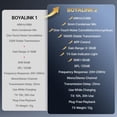 thumbnail image 3 of BOYA BOYALINK 2 Wireless Lavalier Microphone for iPhone/Camera/Android/PC, 3-in-1 RX, Mini Lapel Mic, 48kHz 24bit, 1000ft, 30h Use, 2 Level Noise red, 3 of 9