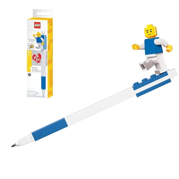 LEGO Pen Pal Gel Pen with Minifigure - Blue (52600)