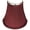 Burgundy, variant on Urbanest Half Chandelier Shade, 2.5″ Top × 5″ Bottom × 5″ Slant Height – Replacement Lamp Shades for Chandelier, Pendant Light, Wall Sconce & Small Table Lamp, 1-Piece, Cream
