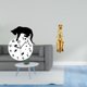 thumbnail image 2 of Reloj de pared decorativo de gato, moderno, de resina de vidrio, colgante, figura de , adorno de escritorio, adecuado para sala de estar, dorm, 2 of 8