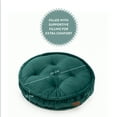 thumbnail image 4 of Dekorist Floor Cushion, Floor Pillow Thick Floor Seating, Comfortable Supportive, Quilted Soft Booster Seat Pad for Yoga Meditation, Cat and Dog bed, Yoga cushion, 57 cm 22 inch, Green, 4 of 6