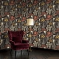 thumbnail image 6 of Rustic Peel and Stick Wallpaper Stormy Desert Night Art featuring Skulls Hats Wall Mural 17.7in x 9.8ft Self Adhesive Removable Wall Paper Renter Friendly Wallpaper for Boys Bedroom Men Cave, 6 of 8