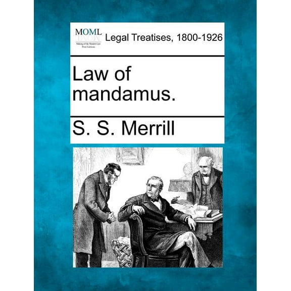 Law of mandamus. (Paperback)