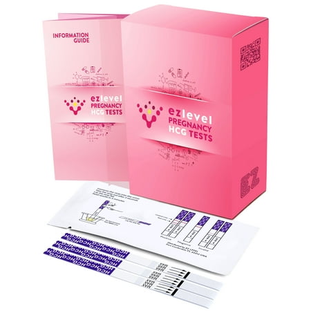 EZ Level 25 Pregnancy HCG Urine Test Strips (25 (Best Pregnancy Test To Detect Early Hcg)