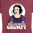 thumbnail image 3 of Disney Princess - You Must Be Grumpy - Women's Short Sleeve Graphic T-Shirt, 3 of 5
