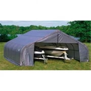 ShelterLogic 22' x 20' x 9' Green ShelterCoat Carport
