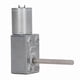 thumbnail image 3 of DC 12V Gear Motor with Worm Gear and Self-Locking Mechanism, M6 Threaded Rotating Shaft, 23 RPM Speed Reduction Geared Motor, 3 of 5