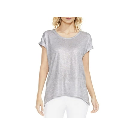 UPC 039374882189 product image for Two by Vince Camuto Womens Metallic Scoop Casual Top | upcitemdb.com