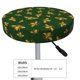 thumbnail image 4 of Disketp Hohey Bee Funda Redonda para Taburete, Funda de Cojín para Silla de Bar Suave y Elástica-12 inch, 4 of 7