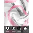 thumbnail image 7 of Pink Grey Cloth Napkins Set of 6 Reusable Dinner Napkins, Geometric Circle Modern Abstract Simple Art Cocktail Napkin Washable Table Napkins for Wedding/Holiday Party/Baby Shower 20"x20", 7 of 7