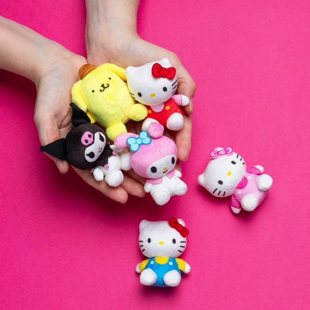 Hello Kitty, Mini Plush Figures, 6 Pack, Micro Sized Collectibles Hello Kitty, Mini Plush Figures, 6 Pack, Micro Sized Collectibles