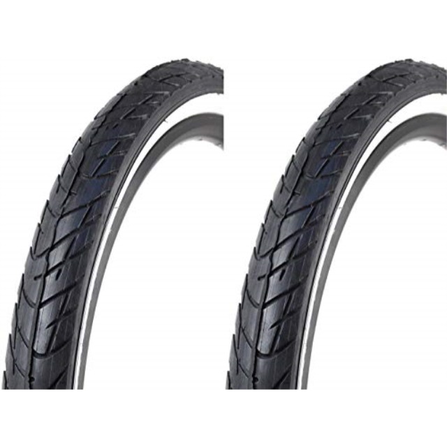NEW ORIGINAL TIRE DURO 26 X 2.125 BLACK//WHITE SIDE WALL DB-1012.