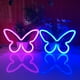 thumbnail image 5 of Letrero de neón de mariposa, luz de neón alimentada por USB o 3 pilas AA, decoración de mesa LED, decoración de pared para dormitorio, regalo de cumpleaños, suministros para bodas, 5 of 5