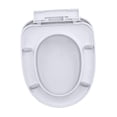 thumbnail image 3 of Suministros de reemplazo de tapa de asiento de inodoro Piezas de repuesto simples Fácil de instalar Tapa de inodoro Silenciosa Cierre para Tipo U, 3 of 9