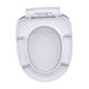thumbnail image 3 of Tapa de Asiento de Inodoro, Silenciosa, Accesorios, Fácil de Limpiar, Reemplazo Simple para La Tapa de La Tapa Del Inodoro para El Baño Doméstico, Par Tipo U, 3 of 9
