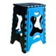 thumbnail image 2 of Banco Plegable Grande Portatil Plastico Soporta 120kg 1pz Acabado De La Estructura Mate Color Azul, 2 of 8