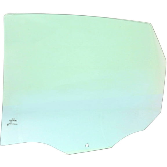 Door Glass Compatible with 2000-2007 Ford Focus Rear, Left Driver DD09525 GTNN